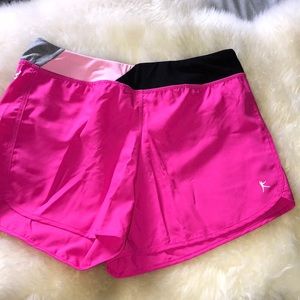 Bright pink Danskin gym shorts